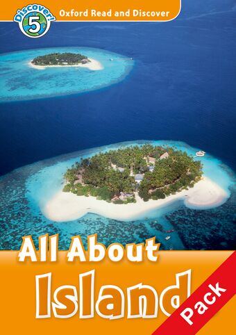 Oxford Read and Discover 5 All About Islands Activity Book book cover