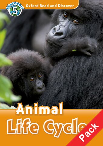 Oxford Read and Discover 5 Animal Life Cycles Audio CD Pack book cover