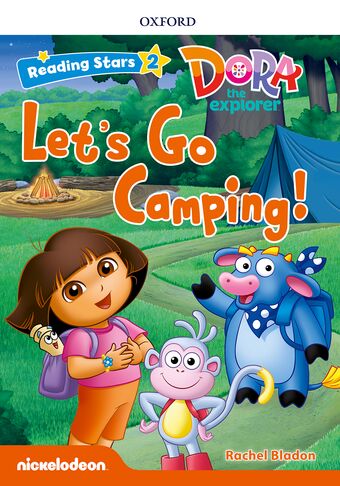 Reading Stars Level 2 Dora the Explorer: Let's Go Camping book cover