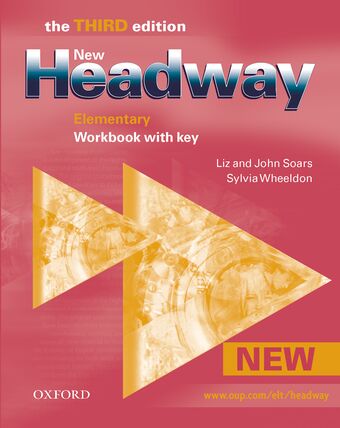 New Headway Elementary Third Edition Workbook with Key book cover