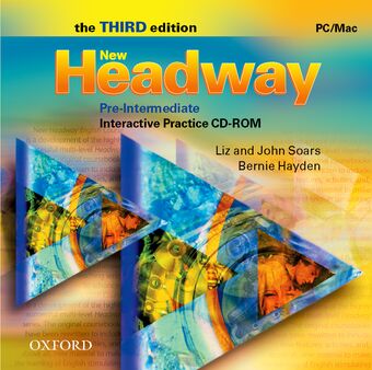 New Headway Pre-Intermediate Third Edition Interactive CD-ROM book cover