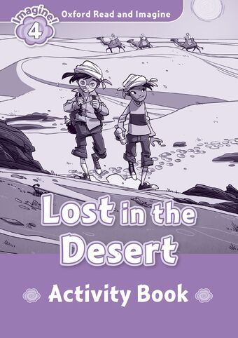 Oxford Read and Imagine 4 Lost in the Forest Activity Book book cover