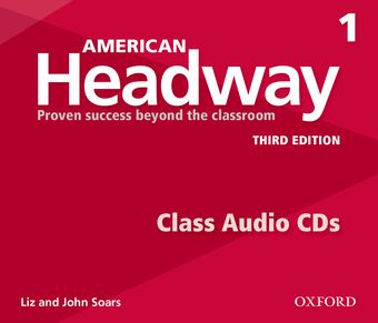 American Headway 1 Class Audio CD book cover