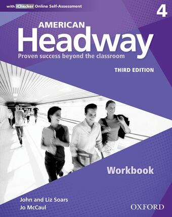 American Headway 4 Workbook and ichecker Pack book cover