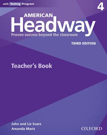 American Headway 4 Teacher's Book book cover