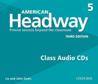 American Headway 5 Class Audio CD 3 Discs book cover