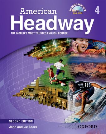 American Headway Level 4 Student Book With CD-Rom book cover