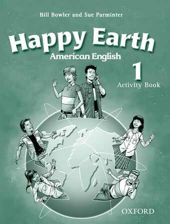 American Happy Earth 1 Activity Book book cover