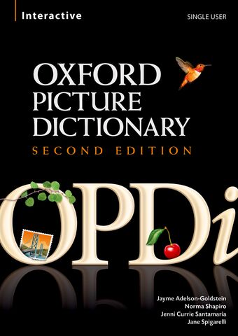 Oxford Picture Dictionary Interactive CD-ROM Single User Licence book cover