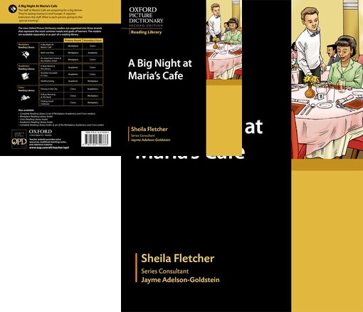 Oxford Picture Dictionary Reading Library A Big Night at Maria's Caf� book cover