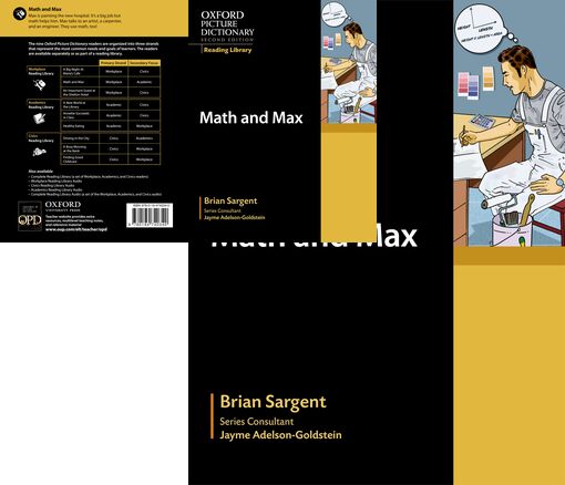 Oxford Picture Dictionary Reading Library Math and Max book cover