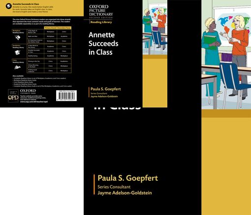 Oxford Picture Dictionary Reading Library Annette Succeeds in Class book cover
