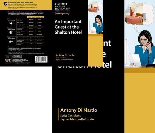 Oxford Picture Dictionary Reading Library An Important Guest at Shelton Hotel book cover