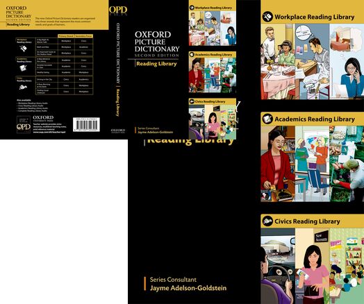 Oxford Picture Dictionary Reading Library Pack (9 readers) book cover