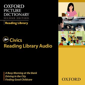 Oxford Picture Dictionary Reading Library Civics CD-ROM book cover