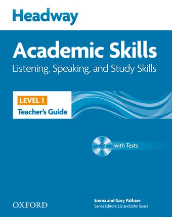 New Headway Academic Skills Listening, Speaking and Study Skills: Level 1 Teacher's Guide book cover