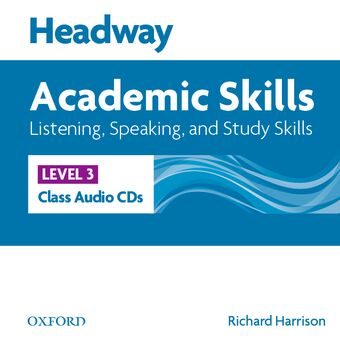 Headway Academic Skills 3 Listening, Speaking, and Study Skills book cover