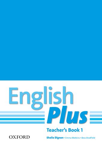 English Plus 1 Teacher's Book with photocopiable resources book cover