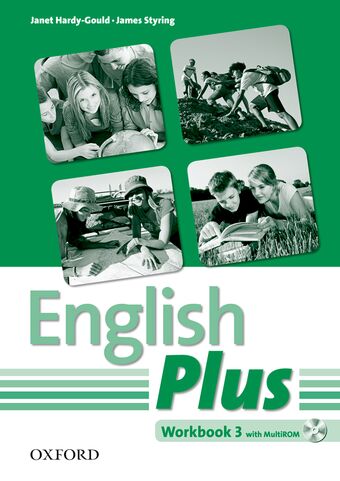 English Plus 3 Workbook with MultiROM book cover