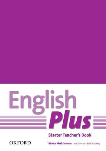 English Plus Starter Teacher Book with photocopiable resources book cover