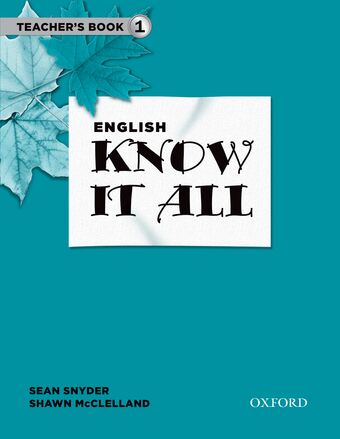 English Know It All 1 Teacher's Book book cover