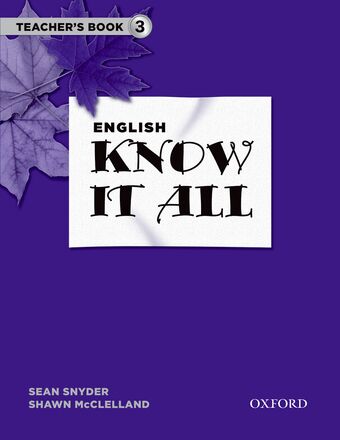 English Know It All Teacher's Book 3 book cover