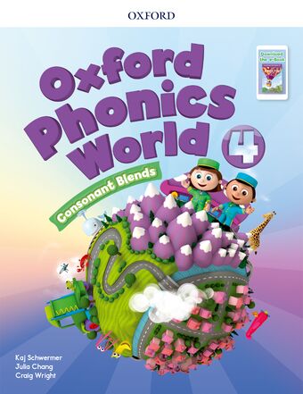 Oxford Phonics World Refresh 4 Students Book Pack book cover