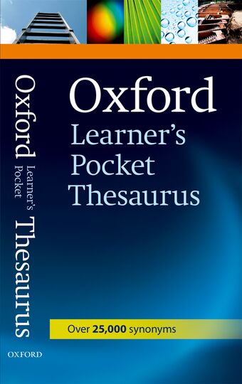 Oxford Learners Pocket Thesaurus book cover