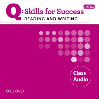 Q Reading and Writing Intro Class Audio CD book cover
