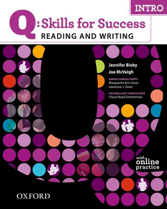 Q Skills for Success, Reading and Writing Intro Student Book book cover