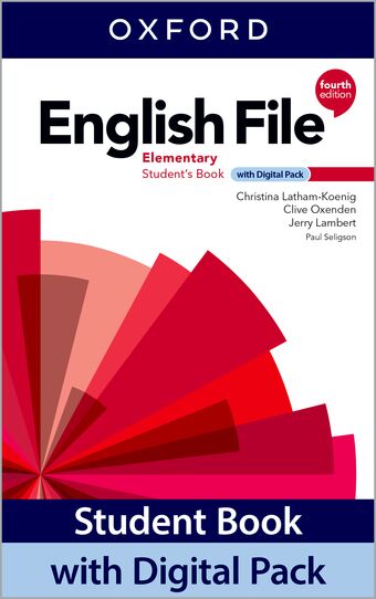 English File Elementary Student Book with Digital Pack book cover