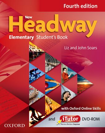 New Headway Elementary Student's Book with iTutor and Oxford Online Skills book cover