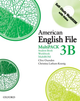 American English File Level 3 Student Book and Workbook Multipack B book cover
