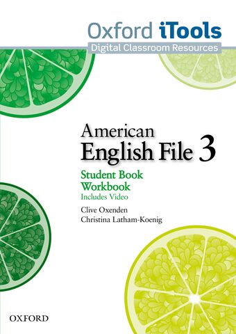 American English File Level 3 iTools DVD-ROM book cover