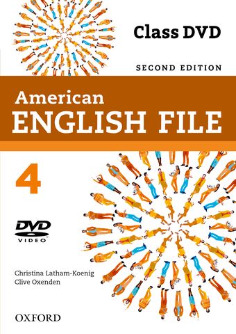 American English File Level 4 Class DVD book cover