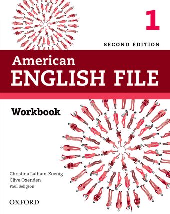 American English File Level 1 Workbook book cover
