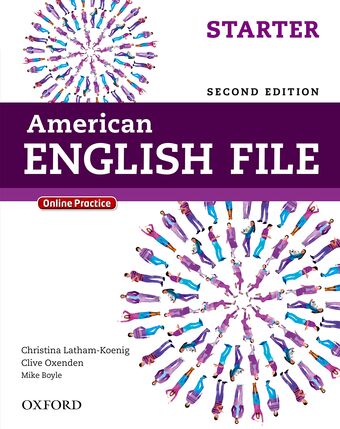 American English File Starter Student Book with Online Practice book cover