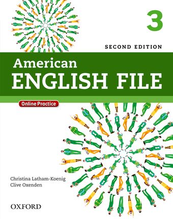 American English File Level 3 Student Book with Online Practice book cover