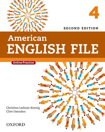 American English File Level 4 Student Book with Online Practice book cover
