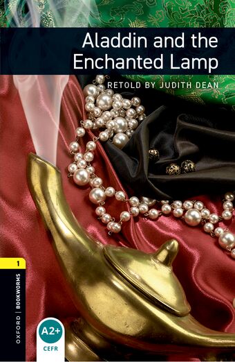 Oxford Bookworms Library Level 1 Aladdin and the Enchanted Lamp book cover