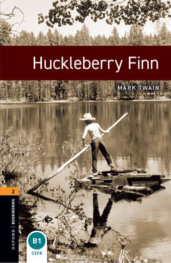 Oxford Bookworms Library Third Edition Stage 2 Huckleberry Finn book cover