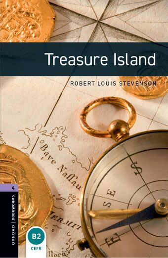 Oxford Bookworms Library Third Edition Stage 4 Treasure Island book cover