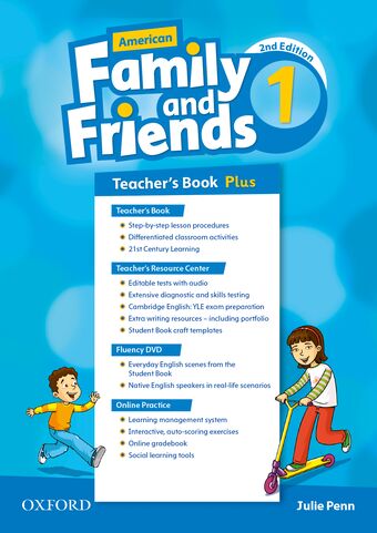 American Family and Friends Level One. Teacher's Book Plus book cover