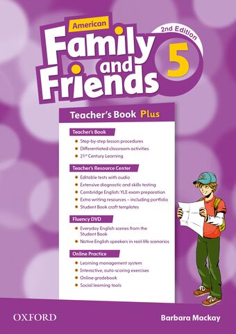 American Family and Friends Level Five. Teacher's Book Plus book cover