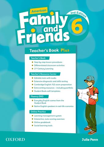 American Family and Friends Level Six. Teacher's Book Plus book cover