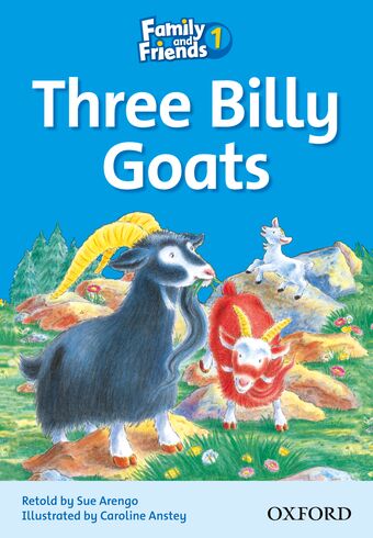 Family and Friends Readers 1 Three Billy Goats book cover