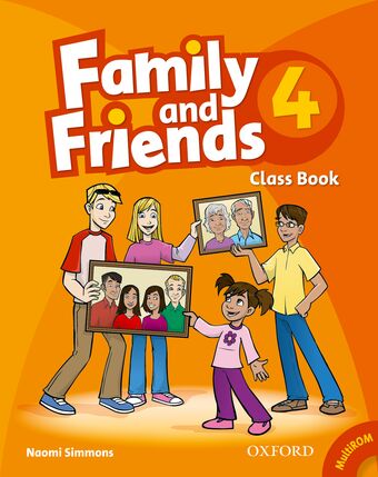 Family and Friends 4 Classbook and MultiROM Pack book cover