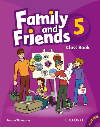Family and Friends 5 Classbook and MultiROM Pack book cover