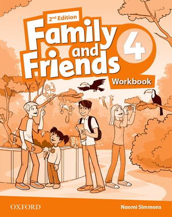 Family and Friends 4 Workbook book cover