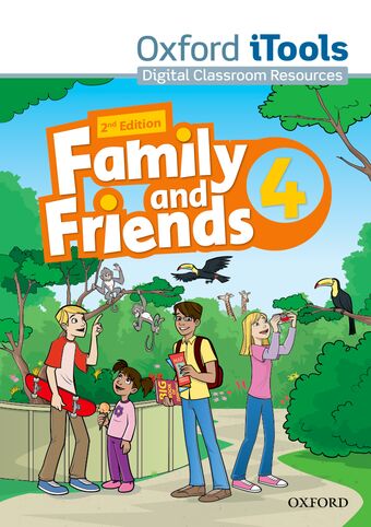 Family and Friends 4 iTools book cover